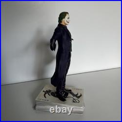 Vtg Dark Knight THE JOKER Figure Statue KOLBY JUKES Rare A/P #1595 COA