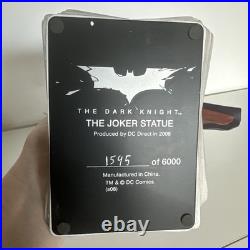 Vtg Dark Knight THE JOKER Figure Statue KOLBY JUKES Rare A/P #1595 COA