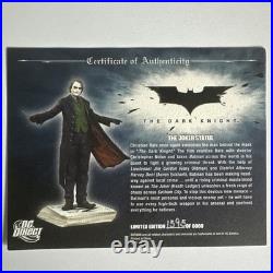Vtg Dark Knight THE JOKER Figure Statue KOLBY JUKES Rare A/P #1595 COA