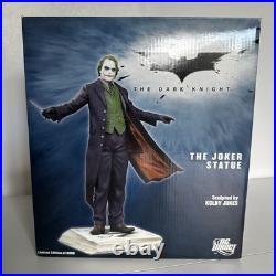 Vtg Dark Knight THE JOKER Figure Statue KOLBY JUKES Rare A/P #1595 COA