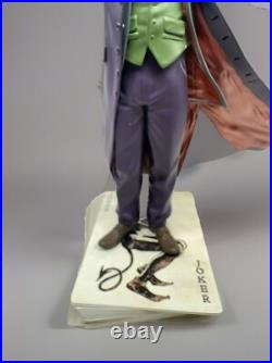 Vtg The Dark Knight Movie Joker Statue Kolby Jones 2681 / 6000 DC Direct 2008