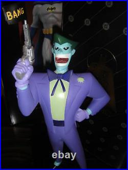 WBSS THE JOKER Maquette Statue From BATMAN Animated Warner bust Dark Knight Toy