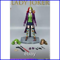 WOLFKING WK89025A 1/6 Lady Joker 3 Heads Action Figure Collectible Model