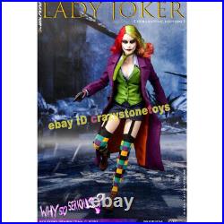 WOLFKING WK89025A 1/6 Lady Joker 3 Heads Action Figure Collectible Model