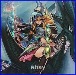 Yugioh Dark Magician Girl the Dragon knight RC03-KR020 Prismatic Secret MINT
